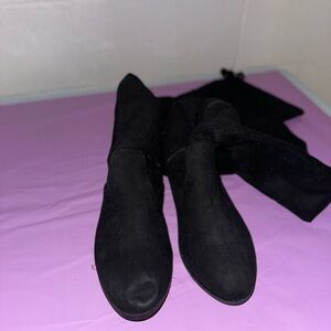 Thigh high boots sized 10